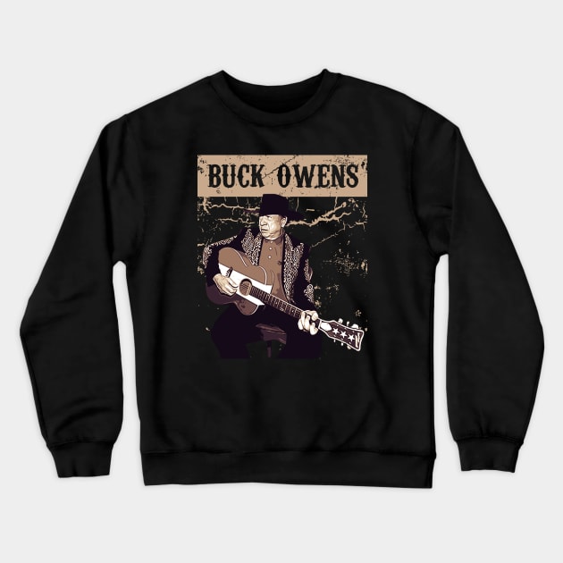 Buck owens // vintage Crewneck Sweatshirt by Degiab